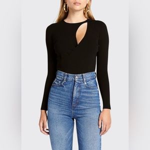 A.L.C. Priya Top in Black